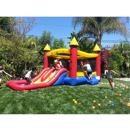 Jumporange JumpOrange JOK-Ccastle18 Kiddo Jump N Water Slide Fun Bounce House JOK-Ccastle18